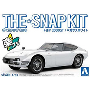 05627 Aoshima 1/32 Автомобиль Toyota 2000GT - Pegasus White (The Snap Kit)