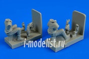 480 153 Aires 1/48 Набор дополнений WWII RAF Pilots for Bedford MWD