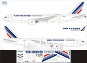 77F-002 Ascensio 1/144 Декаль на самолет боенг  777-200 (Ar Frnce CARGO)