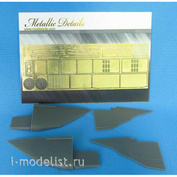 MDR4834 Metallic Details 1/48 Add-on kit for the MiG-25. Air intakes