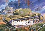 35119 Восточный экспресс 1/35 Тяжелый танк КВ-1 обр. 1941 г. поздняя версия