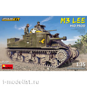 35209 MiniArt 1/35 Американский танк M3 LEE MID PROD. INTERIOR KIT