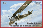 72504 IBG models 1/72 RWD-8 PWS Hungarian and Romanian service