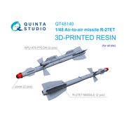 QT48140 Quinta Studio 1/48 Ракеты Воздух-Воздух Р-27ЭТ