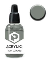 F180 Pacific88 Acrylic paint RLM 02 Grau Volume: 10ml.