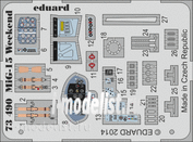73490 Eduard 1/72 Фототравление для MiGG-15  Weekend
