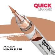 AKMQ026 AK Interactive Маркер QUICK MARKER - Человеческая плfromь / Human Flesh