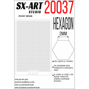 20037 SX-Art Шестиугольник со стороной 2мм