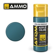 ATOM20105 Ammo Mig Акриловая краска ATOM COLOR Французский синий / French Blue