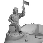 FL35013 GE Models 1/35 Командир танка 60-х годов №2