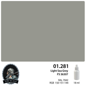01.281 Jim Scale Краска под аэрограф Light Sea Grey FS 36307