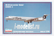 144112-5 Восточный экспресс 1/144 Авиалайнер MD-80 поздний Alaska (Limited Edision)