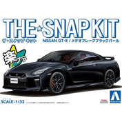 05640 Aoshima 1/32 Автомобиль Nissan GT-R - Meteor Flake Black Pearl (The Snap Kit)