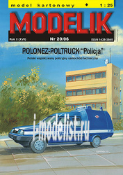 MD20/06 Modelik 1/25 Polonez