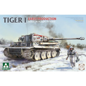 2196 Takom 1/35 Немецкий тяжёлый танк Sd.Kfz.181 Pz.Kpfw.VI Ausf.E - Tiger I ранний