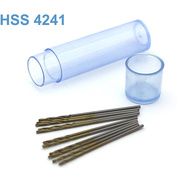 42268 JAS Mini drill HSS 4241 titanium coated d 0.95 mm 10 pcs.