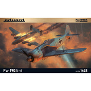 82137 Eduard 1/48 Немецкий истребитель Fw 190A-6 (ProfiPACK)