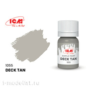 C1055 ICM Paint for creativity, 12 ml, Deck color (Deck Tan)																