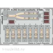 33277 Eduard 1/32 Photo Etching for A-26C Invader, Steel belts