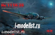 48264 ICM 1/48 He 111H-20, WWII German Bomber