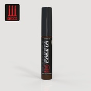 20 128 Ракета 20, масляная краска с кистью, тёмно-коричневый, 10 мл.