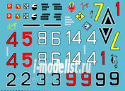 72009 ColibriDecals 1/72 Decal for Bf-109 E North