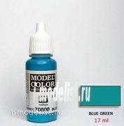 70808 Vallejo Краска акриловая `Model Color` Сине-зеленый/Blue Green