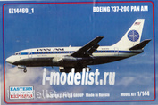 14469-1 Восточный экспресс 1/144 Самолёт Boeng 737-200 PAN AM