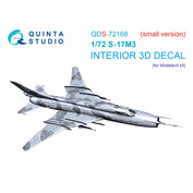 QDS-72168 Quinta Studio 1/72 3D Декаль интерьера кабины C-17М3 (Modelsvit) (малая версия)