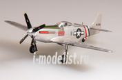 37293 Easy model 1/72 Собранная и покрашенная модель  самолет  P-51K 