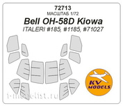 72713 KV Models 1/72  OH-58D Kiowa