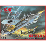 72302 ICM 1/72 Немецкий ночной истребитель Do-215B-5