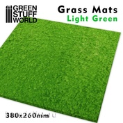 2468 Green Stuff World Коврик имитирующий траву - Светло-Зеленый / Grass Mats - Light Green