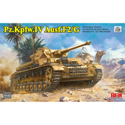 RM-5143 Rye Field Model 1/35 Немецкий танк Sd.Kfz.161/1 Panzerkampfwagen IV Ausf. F2/G