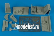 2151 Aires 1/32 add-on Kit Bf 109F-2/F-4 cockpit set - (early version)