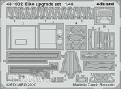 481002 Eduard 1/48 photo etching Kit Eiko upgrade kit 