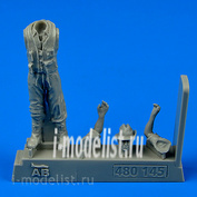 480 145 Aires 1/48 Набор дополнений Royal Australian Air Force Fighter Pilot WWII