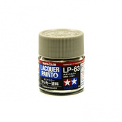 82163 Tamiya LP-63 Titanium Silver (Титановое серебро) Краска лаковая, 10 мл.