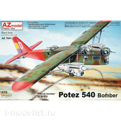 AZ7641 AZ Model 1/72 Potez 540 Bomber