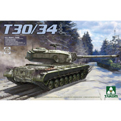 2065 Takom 1/35 U.S. Heavy Tank T30/34 2 in 1