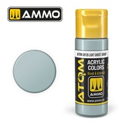 ATOM20129 Ammo Mig Акриловая краска ATOM COLOR Светло-призрачно-серый / Light Ghost Gray