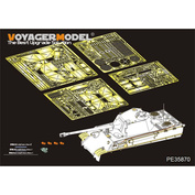PE35870 Voyager Model 1/35 Photo Etching for the prototype of the German Panther II Basic