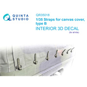 QR35018 Quinta Studio 1/35 Ремешки для брезентового тента, тип B