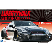 05592 Aoshima 1/24 Nissan GT-R R35 LB Works type 2 Ver.Two