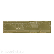 035356 Microdisign 1/35 set of photo etching of overhanging shelves for BT-5 from Zvezda