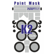 M35 142 KAV Models 1/35 Окрасочная маска для моделей Austin K2 (Gecko Models)