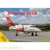 SVM-72010 Amodel 1/72 Самолёт JetStream-32ER Skyways SE-LHB