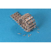 MTL-35008 MasterClub 1/35 Metal tracks for Pz.Kpfw.III - Pz.Kpfw.IV. 1941-44 with hollow crest
