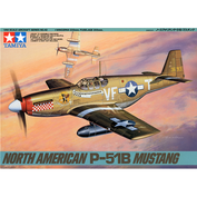 61042 Tamiya 1/48 Американский одноместный истребитель P-51B Mustang