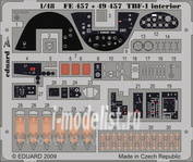 FE457 Eduard 1/48 Color photo etched parts for the TBF-1 interior S. A. 